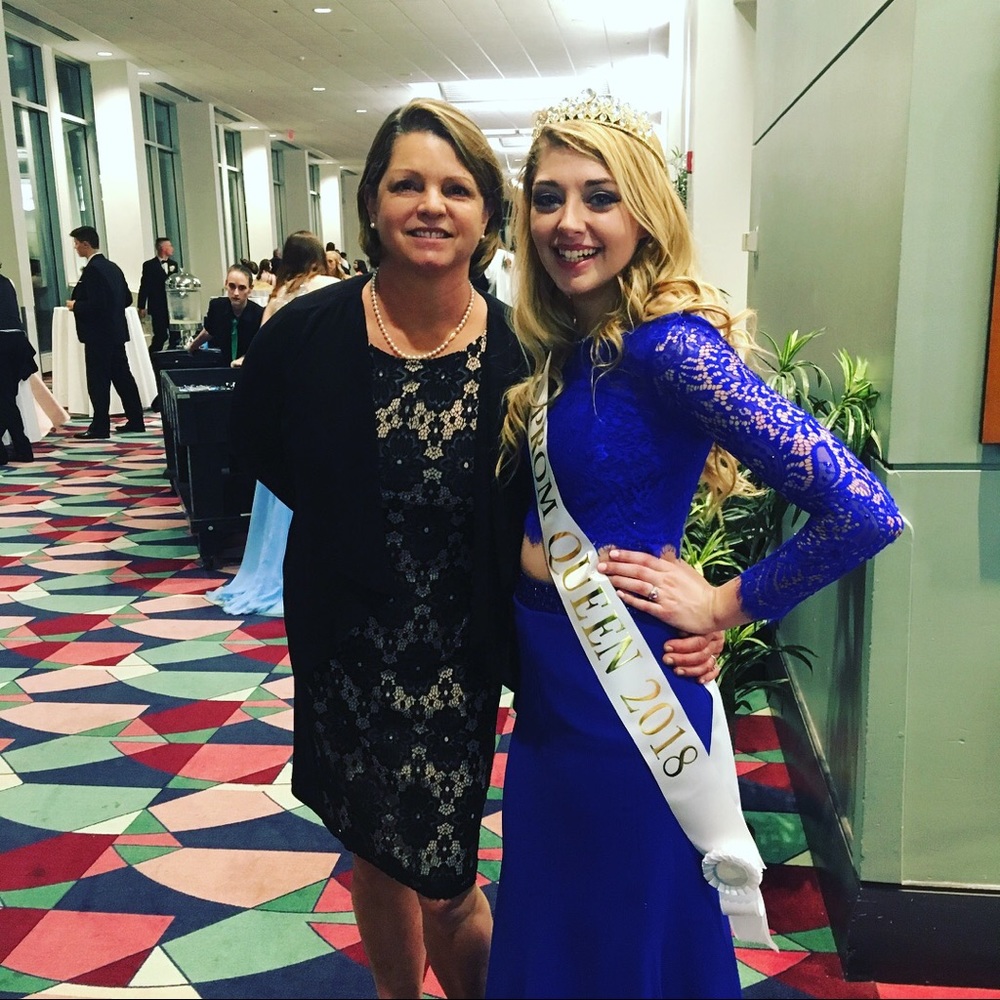 Royal blue Tiffany Prom Dress |Won Prom Queen| - Picture 4 of 4